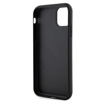 Karl Lagerfeld KLHCN61G2CPS iPhone 11 / Xr 6,1" stříbrný/stříbrný pevný obal Glitter Choupette Patch