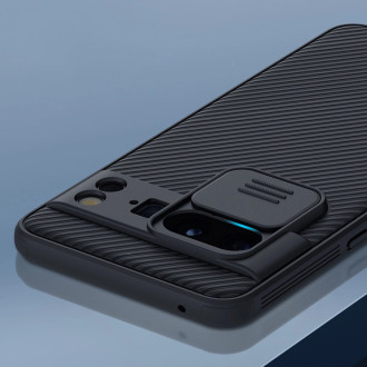 Pouzdro Nillkin CamShield Pro s krytem fotoaparátu pro Google Pixel 8 Pro – modré