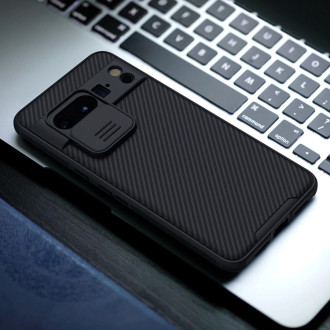 Pouzdro Nillkin CamShield Pro s krytem fotoaparátu pro Google Pixel 8 Pro – modré