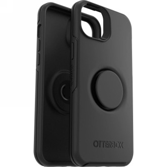 Otterbox Symmetry POP - ochranné pouzdro s PopSockets pro iPhone 14 Plus (černé) [P]