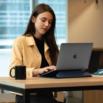 Pouzdro Uniq Oslo laptop Sleeve 14&quot; - zelené
