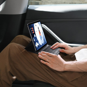 Pouzdro klávesnice Baseus Brilliance Series pro iPad Pro 12,9´´ (2022/2021/2020/2019) + USB-C kabel – černý