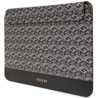 Guess GUCS14HGCFSEK 14&quot; pouzdro - černé GCube Stripes