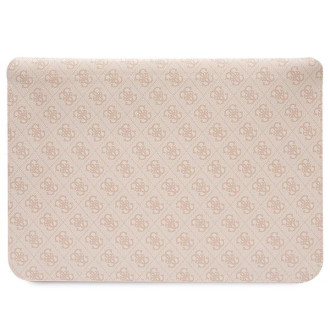 Pouzdro Guess GUCS16P4RPSP 16&quot; růžové/růžové 4G Printed Stripes