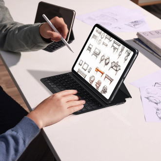 Pouzdro klávesnice Baseus Brilliance Series pro iPad mini 8,3´´ (6. generace) + USB-C kabel – černý