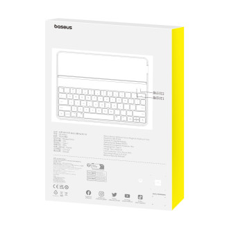 Pouzdro klávesnice Baseus Brilliance Series pro iPad 10,2´´ (2019/2020/2021) + USB-C kabel – černý