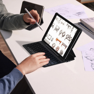 Pouzdro klávesnice Baseus Brilliance Series pro iPad 10,2´´ (2019/2020/2021) + USB-C kabel – černý