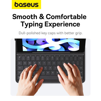 Pouzdro klávesnice Baseus Brilliance Series pro iPad 10,2´´ (2019/2020/2021) + USB-C kabel – černý