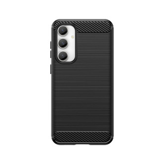 Ohebné pouzdro s karbonovým vzorem pro Samsung Galaxy S23 FE Carbon Case - černé