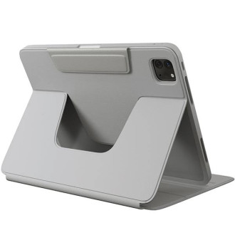 Uniq Rovus pouzdro pro iPad Pro 11 (2021-2022) / Air 10,9&quot; (2020-2022) šedé/křídově šedé magnetické pouzdro