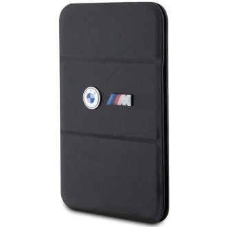 BMW Wallet Card Slot Stand Case BMWCSMMPGK Case - černá MagSafe M Edition Collection