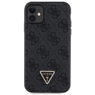 Pouzdro Guess GUHCN61P4TDSCPK pro iPhone 11 / Xr - černé crossbody 4G kovové logo