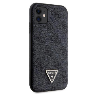 Pouzdro Guess GUHCN61P4TDSCPK pro iPhone 11 / Xr - černé crossbody 4G kovové logo
