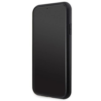 Pouzdro Guess GUHCN61P4TDSCPK pro iPhone 11 / Xr - černé crossbody 4G kovové logo