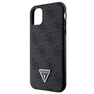 Pouzdro Guess GUHCN61P4TDSCPK pro iPhone 11 / Xr - černé crossbody 4G kovové logo