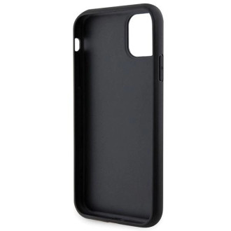 Pouzdro Guess GUHCN61P4TDSCPK pro iPhone 11 / Xr - černé crossbody 4G kovové logo
