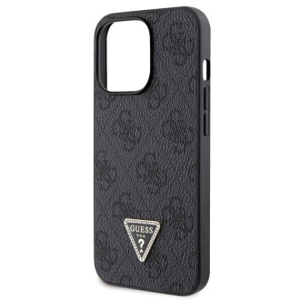 Pouzdro Guess GUHCP13LP4TDSCPK pro iPhone 13 Pro / 13 - černé Crossbody 4G kovové logo