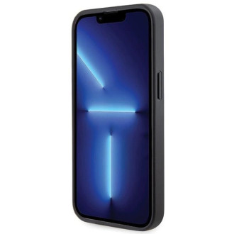 Pouzdro Guess GUHCP13XP4TDSCPK pro iPhone 13 Pro Max 6,7&quot; - černé Crossbody 4G kovové logo