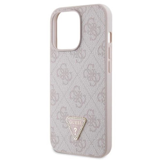 Pouzdro Guess GUHCP13XP4TDSCPP pro iPhone 13 Pro Max 6,7&quot; - růžové Crossbody 4G kovové logo