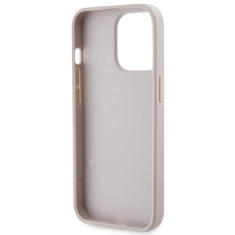 Pouzdro Guess GUHCP13XP4TDSCPP pro iPhone 13 Pro Max 6,7&quot; - růžové Crossbody 4G kovové logo