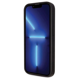 Pouzdro Guess GUHCP14LP4TDSCPK pro iPhone 14 Pro - černé Crossbody 4G kovové logo