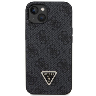 Pouzdro Guess GUHCP14SP4TDSCPK pro iPhone 14 - černé Crossbody 4G kovové logo