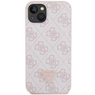 Pouzdro Guess GUHCP14XP4TDSCPP pro iPhone 14 Pro Max 6,7&quot; - růžové Crossbody 4G kovové logo
