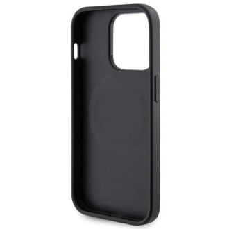 Pouzdro Guess GUHMP14LPSAHMCK pro iPhone 14 Pro - černé Saffiano MagSafe