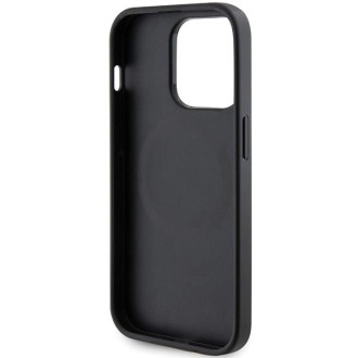 Pouzdro Guess GUHMP14XPSAHMCK pro iPhone 14 Pro Max 6,7&quot; - černé Saffiano MagSafe