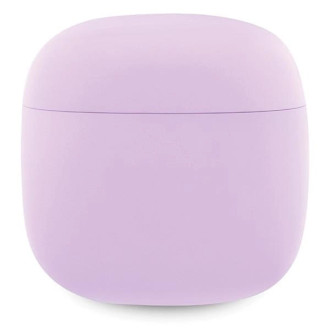 Bluetooth sluchátka Guess GUTWST26PSU TWS + dokovací stanice - fialová Classic EST Logo