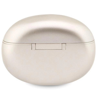 Bluetooth sluchátka Guess GUTWST50ED TWS + dokovací stanice - zlatá Classic EST