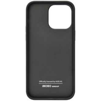 Originální kožené pouzdro Audi pro iPhone 14 Pro Max 6,7&quot; - černé AU-TPUPCIP14PM-Q8/D1-BK