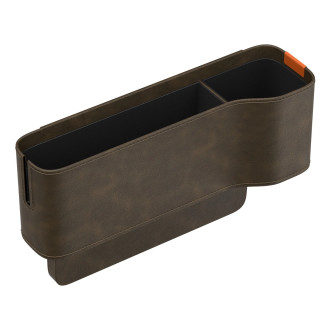 Úložný organizér na automobilovou konzolu řady Baseus OrganizeFun Marble Brown