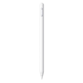 Stylus Baseus Smooth Writing se 2 aktivními hroty pro iPad s vyměnitelným hrotem - bílý