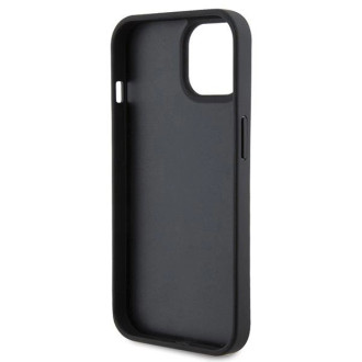 Pouzdro Ferrari Twist Metal Logo pro iPhone 15 - červené