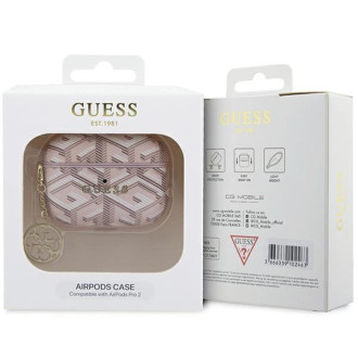 Guess GUAP2PGCE4CP pouzdro pro kryt AirPods Pro 2 - růžové GCube Charm