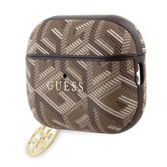 Guess GUAP2PGCE4CW pouzdro pro kryt AirPods Pro 2 - hnědé GCube Charm
