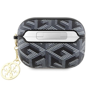 Guess GUAPPGCE4CK pouzdro pro AirPods Pro - černé GCube Charm