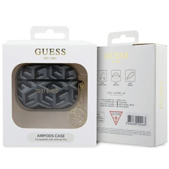 Guess GUAPPGCE4CK pouzdro pro AirPods Pro - černé GCube Charm