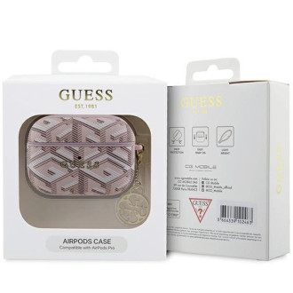 Guess GUAPPGCE4CP pouzdro pro AirPods Pro - růžové GCube Charm