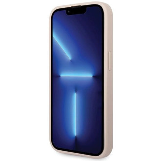 Pouzdro Guess 4G Big Metal Logo pro iPhone 15 Pro - růžové