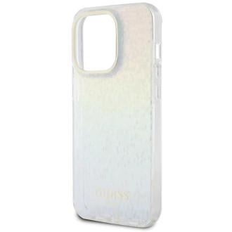 Guess IML Faceted Mirror Disco Iridescent pouzdro pro iPhone 15 Pro - vícebarevné