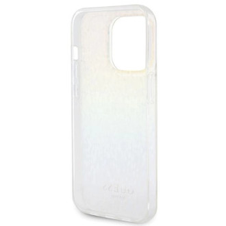 Guess IML Faceted Mirror Disco Iridescent pouzdro pro iPhone 15 Pro - vícebarevné
