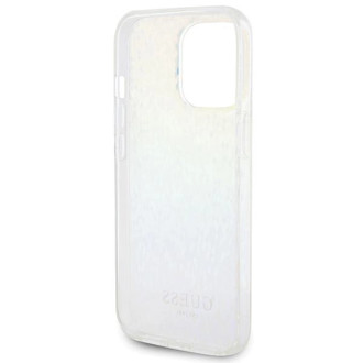 Guess IML Faceted Mirror Disco Iridescent pouzdro pro iPhone 15 Pro Max - vícebarevné