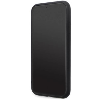 Karl Lagerfeld KLHCN61SMHKNPK obal pro iPhone 11 / Xr - černý silikonový Ikonik Metal Pin