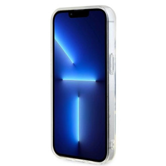 Pouzdro Karl Lagerfeld IML Choupette MagSafe pro iPhone 15 - růžové