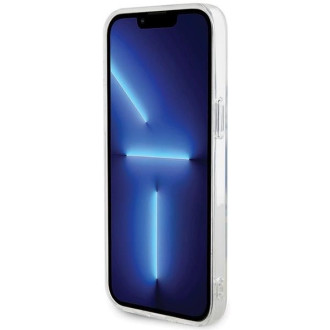 Pouzdro Karl Lagerfeld IML Choupette MagSafe pro iPhone 15 Pro Max - průhledné