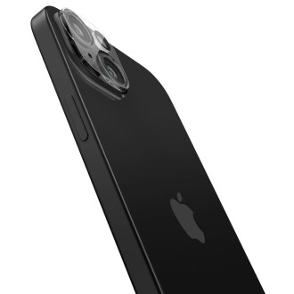 Spigen Optik.tR Camera Protector pro iPhone 15 / 15 Plus - transparentní 2 ks.