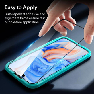 ESR TEPELNÉ SKLO ARMORITE IPHONE 15 PLUS ČERNÉ