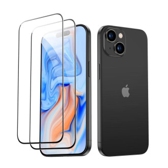 ESR TEPELNÉ SKLO 2BAL IPHONE 15 ČERNÝ